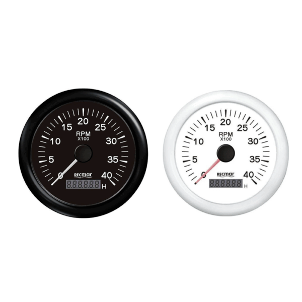Στροφόμετρο & Ωρόμετρο (0-4000RPM) Ø Διαμέτρου 100mm