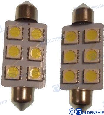 BULB FESTOON 6LED 1,3W 10/30V GS10528