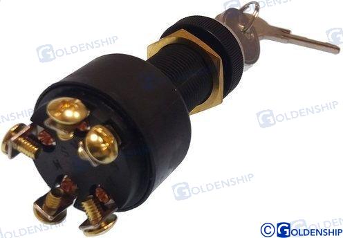 Διακόπτης εκκίνησης 5T-3Pos w/Cap GS11153