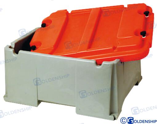 BATTERY BOX FOR 2 BATTERIES 520X585 GS11243