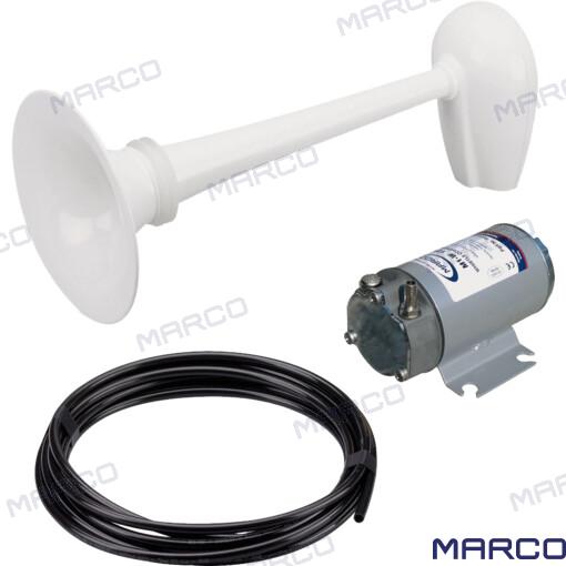 AIR HORN PW2-BB HOMOLOGATED 12V 12-20M GS12212