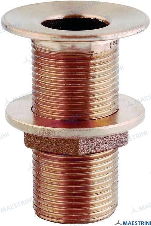 BRONZE THROUGH HULL OUTLET WELL PATTERN GS30618