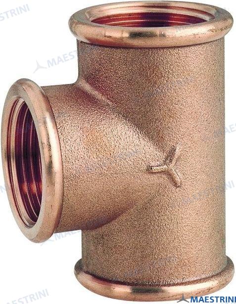 TEE BRONZE 1 1/4" GS30674