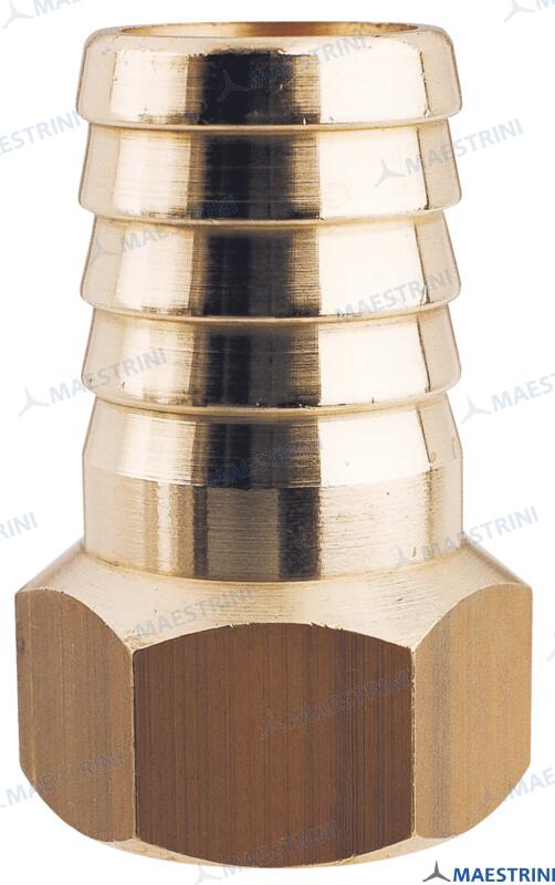 HOSE TAIL 1/2'' X 16 F. BRASS CR GS30831