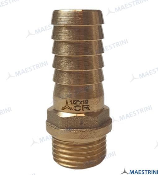 HOSE TAIL 1/2'' X 19 M. BRASS CR GS30834