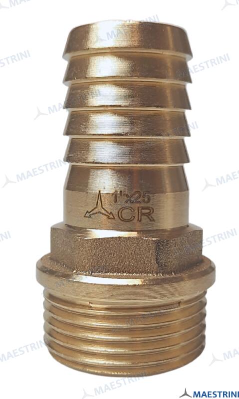 HOSE TAIL 1'' X 25 M. BRASS CR GS30839