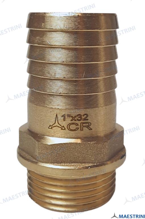 HOSE TAIL 1'' X 32 M. BRASS CR GS30841