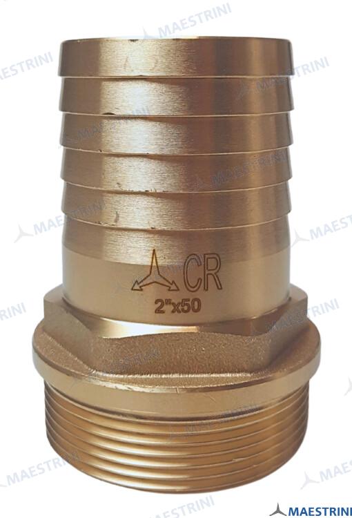HOSE TAIL 2'' X 50 M. BRASS CR GS30850