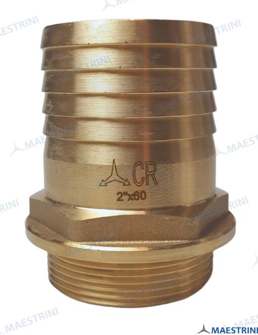 HOSE TAIL 2'' X 60 M. BRASS CR GS30851