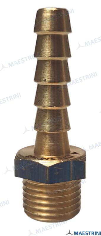 HOSE TAIL 1/4'' X 8 M. BRASS CR GS30855