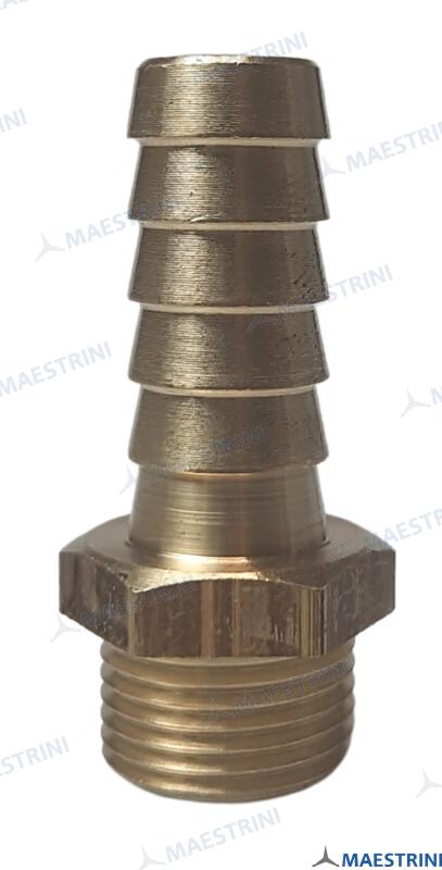 HOSE TAIL 3/8'' X 13 M. BRASS CR GS30858