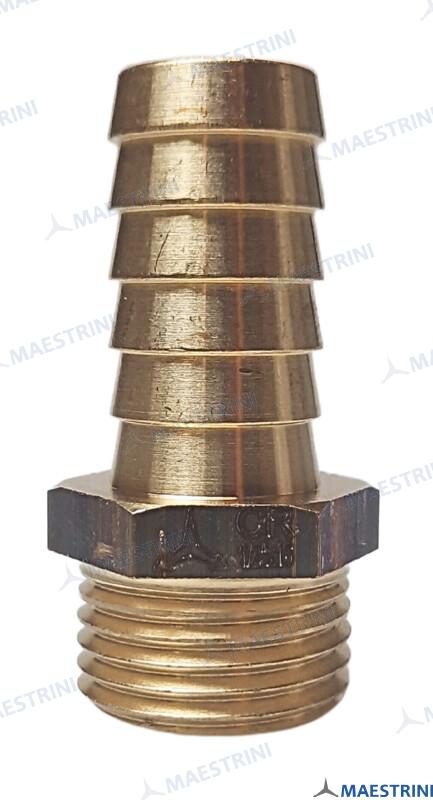 HOSE TAIL 1/2'' X 16 M. BRASS CR GS30865