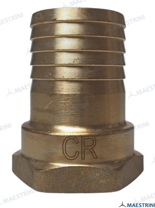 HOSE TAIL 1''1/4 X 38 F. BRASS CR GS30871