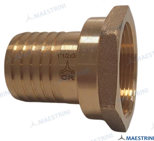 HOSE TAIL 1''1/2 X 38 F. BRASS CR GS30872
