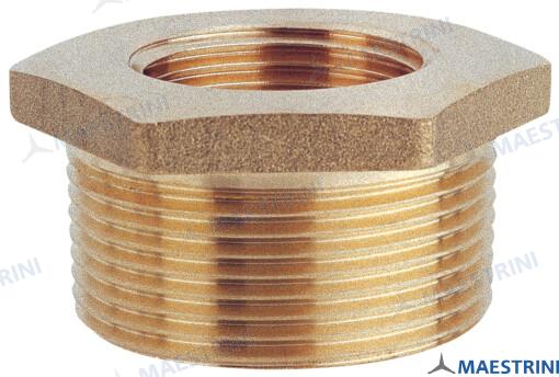 REDUCING BUSH 2'' X 1''  M.F. BRASS CR GS30886