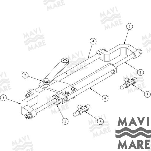 KIT CYLINDER CAP MC90B (2) GS41118