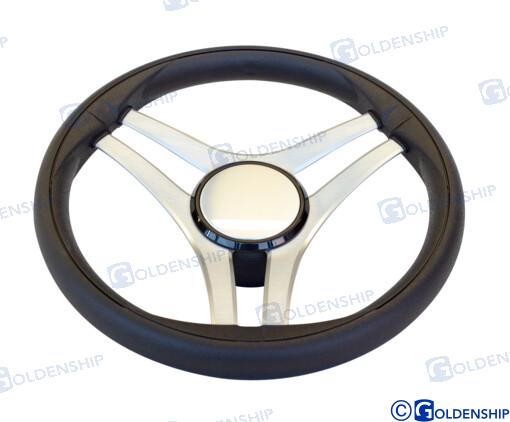 STEERING WHEEL MOLINARA 350 MM BLACK GS41282