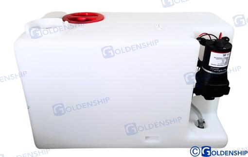 TANK + FRESH WATER PUMP KIT 77 L 12V GS50058
