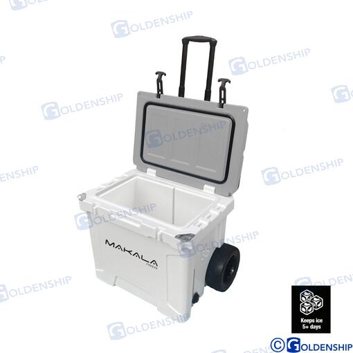 COOLER BOX 35L w/HANDLE & WHEELS GS50252