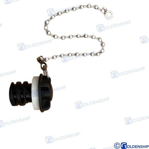 DRAIN PLUG w/CHAIN ALL MODELS GS50283