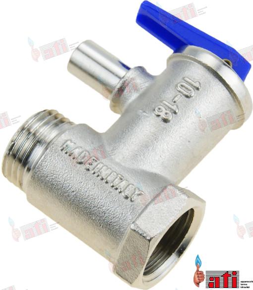 PRESSURE RELIEF BLUE 1/2” tar. 8 ±0.5 ba GS50415