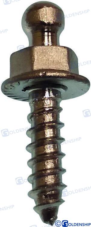 FAST SNAP FIBRIC GLASS WOOD Screw (Pack 4) GS72476