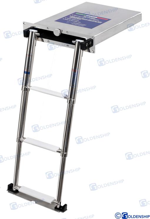 FOLDAWAY LADDER 3 STEPS  390*88*854MM GS73042