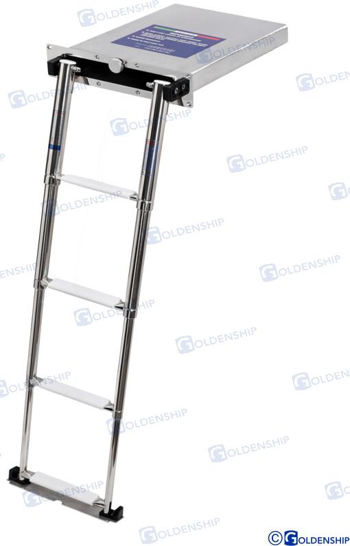 FOLDAWAY LADDER 4 STEPS 390*88*1127M GS73043