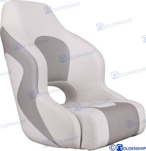 SPORT SEAT WHITE/GREY GS73252