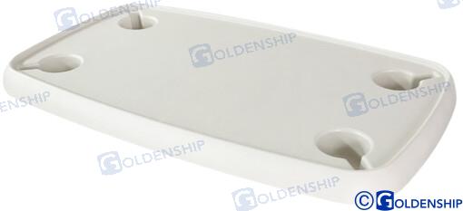 TABLE RECTANGULAR WHITE 760 X 460 MM GS73492