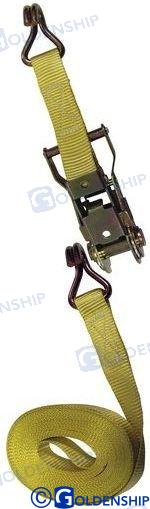 RATCHET TIE 1,5" - YELLOW - 6 M GS76121