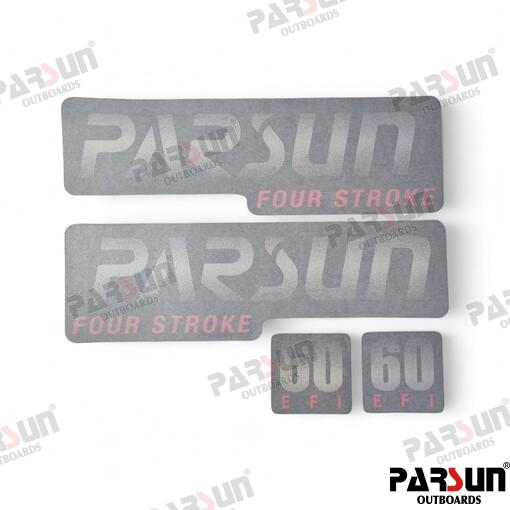 60 H.P. STICKER PAF60-08000003