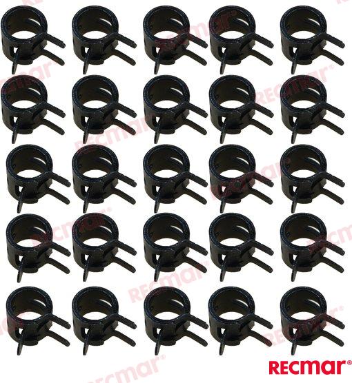 ELASTIC CLAMPS (25) REC09401-11425BULK