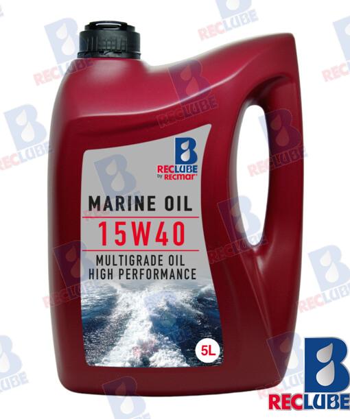 MULTIGRADE MARINE HIGH PERFORM OIL X3 REC15W40U3