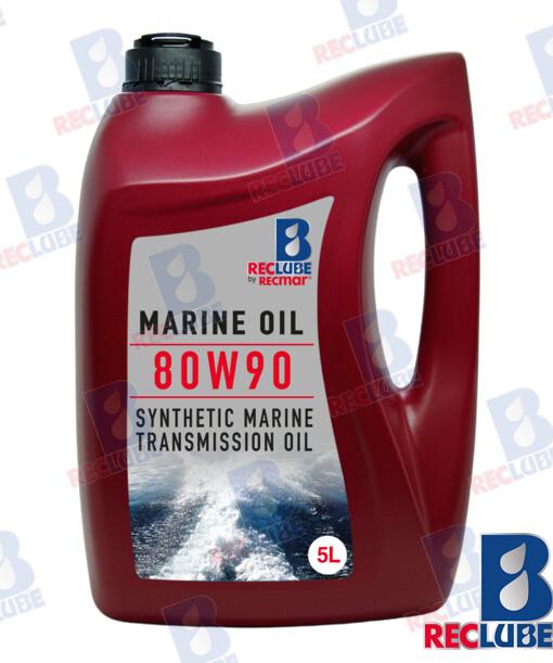 SYNTHETIC MARINE OIL FOR TRANS. 5L (3) REC80W90U3