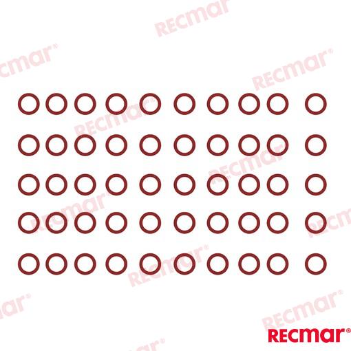 Ροδέλα βαλβολίνης 50τμχ REC90430-08020BULK