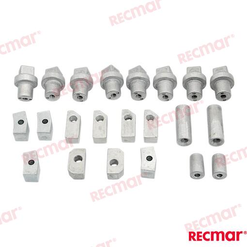 B POWERHEAD ALUMINIUM ANODE KIT REC90798-1M720AL