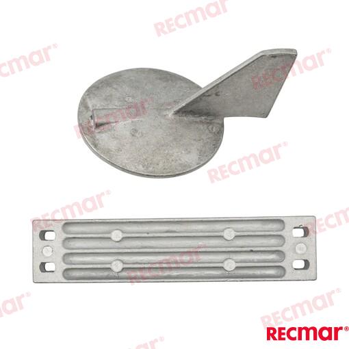 ALUMINIUM TRIM TAB ANODE KIT REC90798-1M775AL