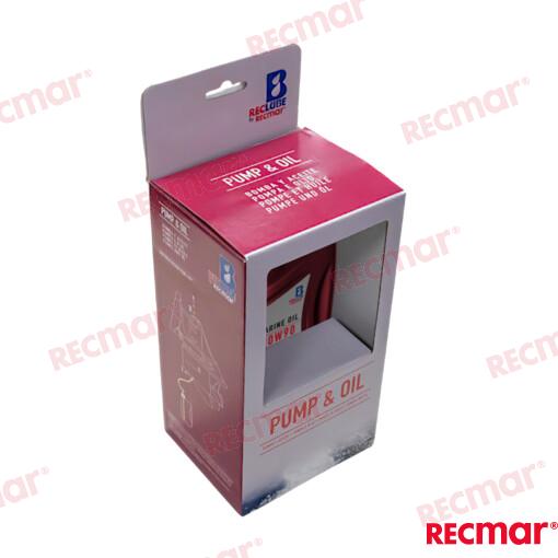 PUMP AND OIL WITH ADAPTER KIT RECLUBEKIT