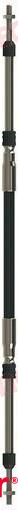 ENGINE CONTROL CABLE 5" RECPT3300C05