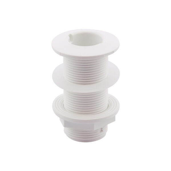 Απορροή 1 1/4'', με Φλάντζα, Μ.98mm, Άσπρη, ISO