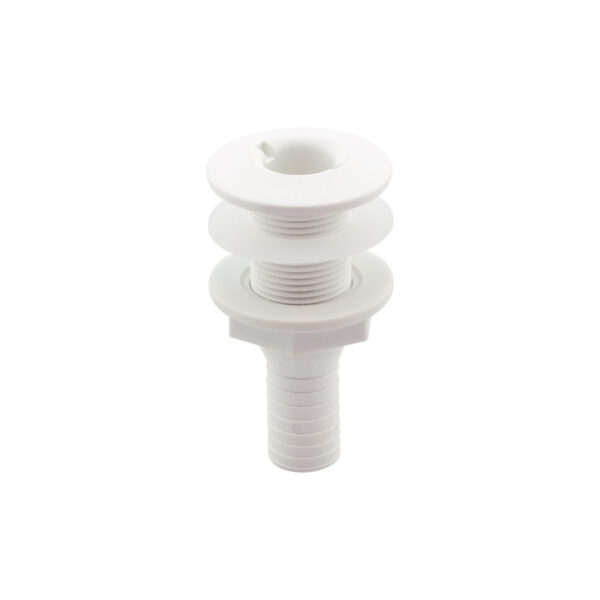 Απορροή 3/4'', για Σωλήνα Ø19mm, με Φλάντζα, Άσπρη, ISO