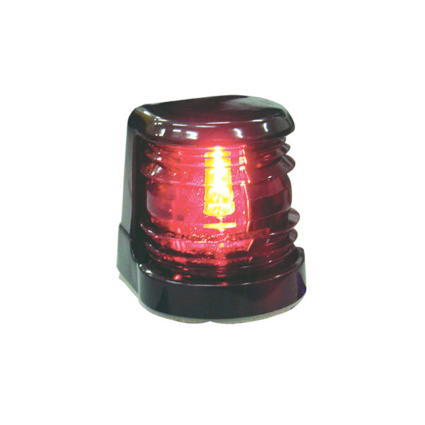 FAROS 7 Φανός Πλευρικός, Κόκκινος 112,5°, Οριζόντιος, με μαύρο κέλυφος