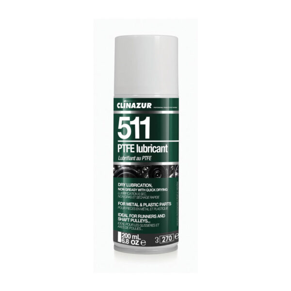 CLIN AZUR 511 Λιπαντικό Σπρέι Σιλικόνης με Teflon, 200ml