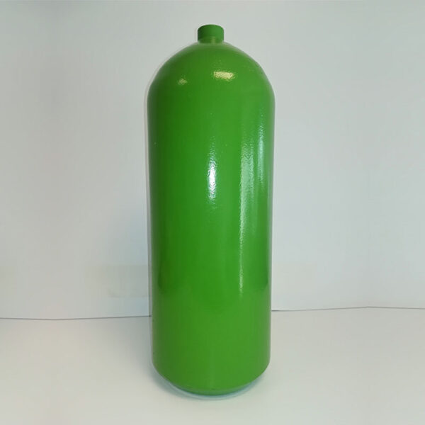 Φιάλη Αερίου, Ανοξείδωτη, 20L, άδεια, σπείρωμα 25E, χωρίς κολλάρο, TPED