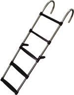 Σκάλα Inox 316, 5 σκαλιά, Μ1360xΠ350mm