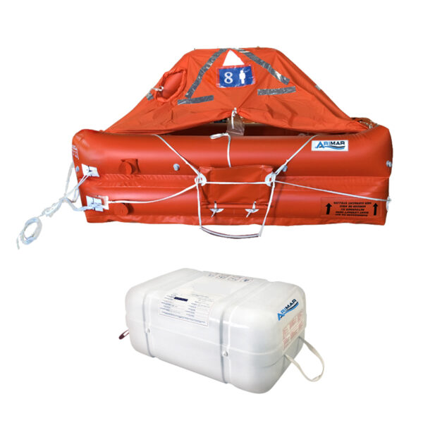 ARIMAR MED SEA Liferaft IT 8prs, flat
