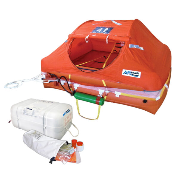 ARIMAR OCEANUS PG Liferaft IT 4C, grab bag