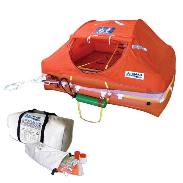 ARIMAR OCEANUS PG Liferaft IT 6V, grab bag