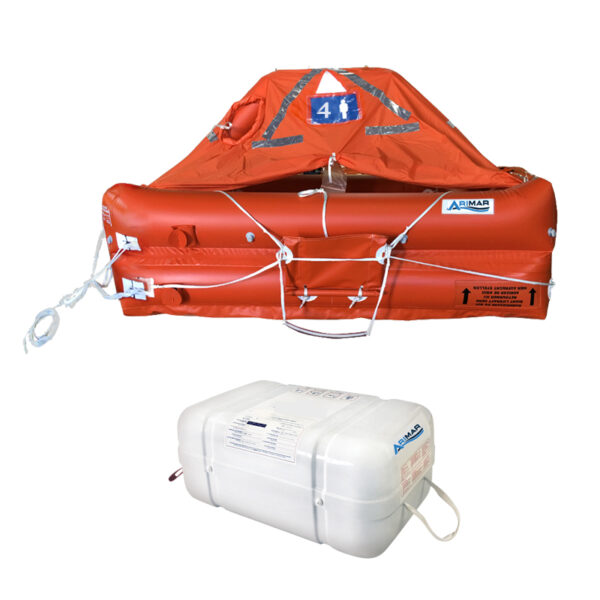 ARIMAR NORFISH Liferaft NO, 4prs, flat